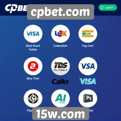 Metodos de pagamento disponíveis no cpbet.com